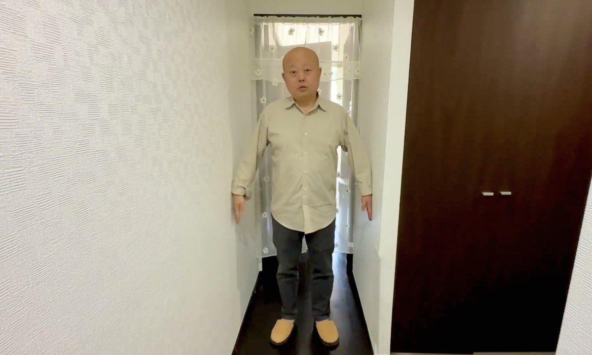 1cm単位で設計した廊下幅